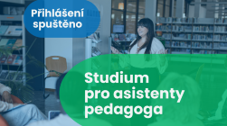 Studium pedagogiky pro asistenty pedagoga